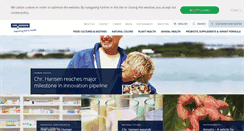 Desktop Screenshot of chr-hansen.com